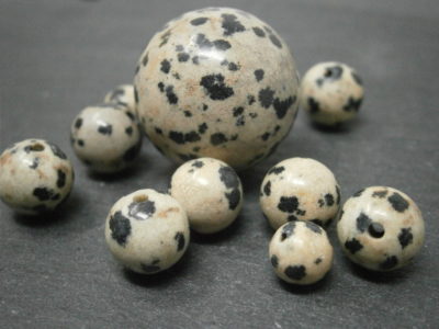Bijoux en Jaspe dalmatien