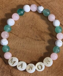 Bracelet nacre personnalisé Prénom