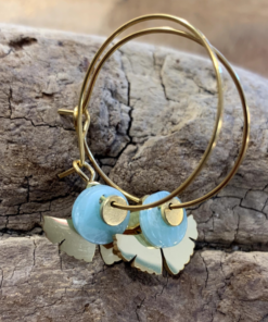 Boucles d’oreilles Amazonite