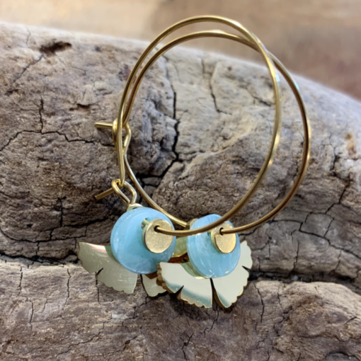 Boucles d’oreilles Amazonite