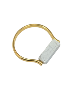 Pierre rectangle Howlite