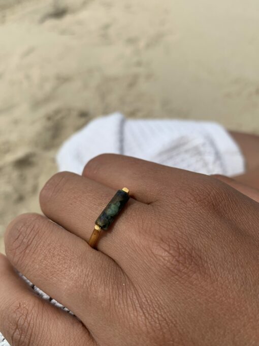 Bague Hiva dorée – Image 8