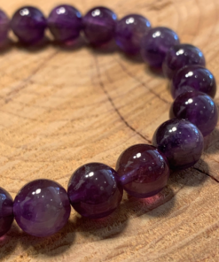 Bracelet en pierres fines améthyste