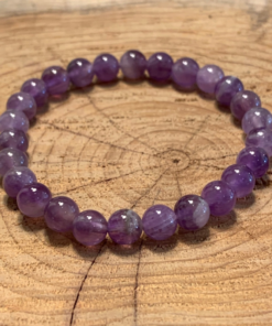 Bracelet en pierres fines améthyste