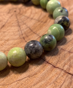 Bracelet en pierres fines chrysoprase