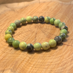 Bracelet en pierres fines chrysoprase