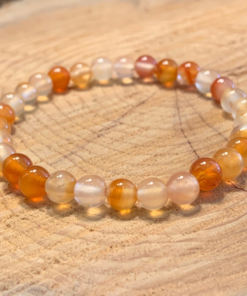 Bracelet pierres fines cornaline