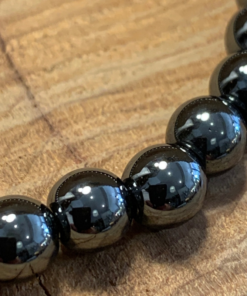 Bracelet en pierres fines hématite