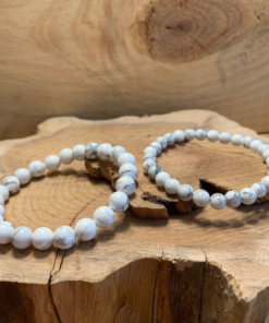 Bracelet pierres fines howlite