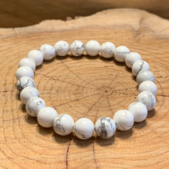 Bracelet pierres fines howlite