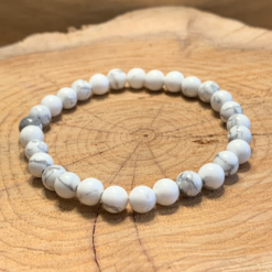 Bracelet pierres fines howlite