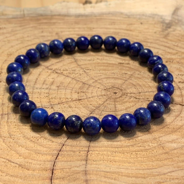 Bracelet en pierres fines lapis lazuli