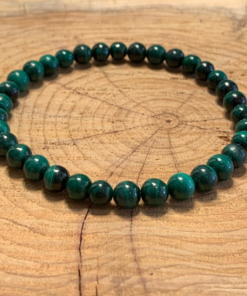 Bracelet pierres fines malachite