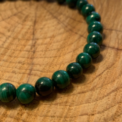 Bracelet pierres fines malachite