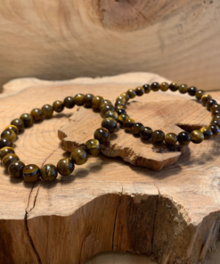 Bracelet en pierres fines oeil de tigre