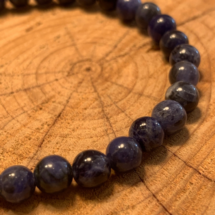 Bracelet en pierres fines sodalite