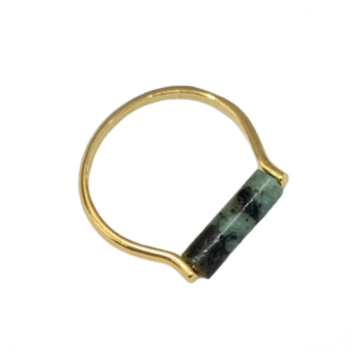 Bague Hiva dorée – Image 2