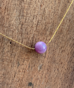 Collier en rubis